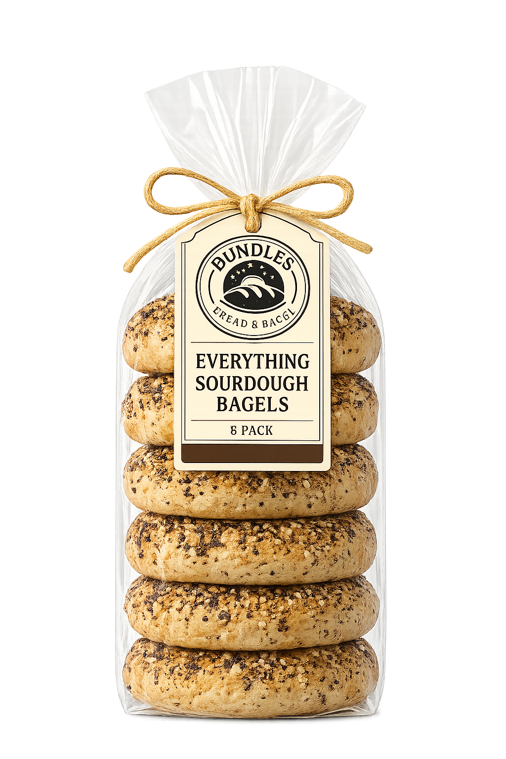 Everything Sourdough Bagels – 6 Pack