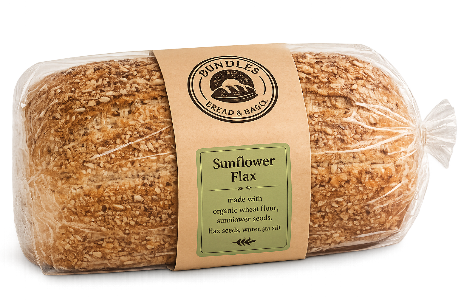 Sunflower Flax Sourdough Bread